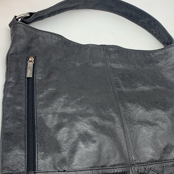 Hobo International Large Black Satchel Shoulder Bag BP5509E - Picture 3 of 15